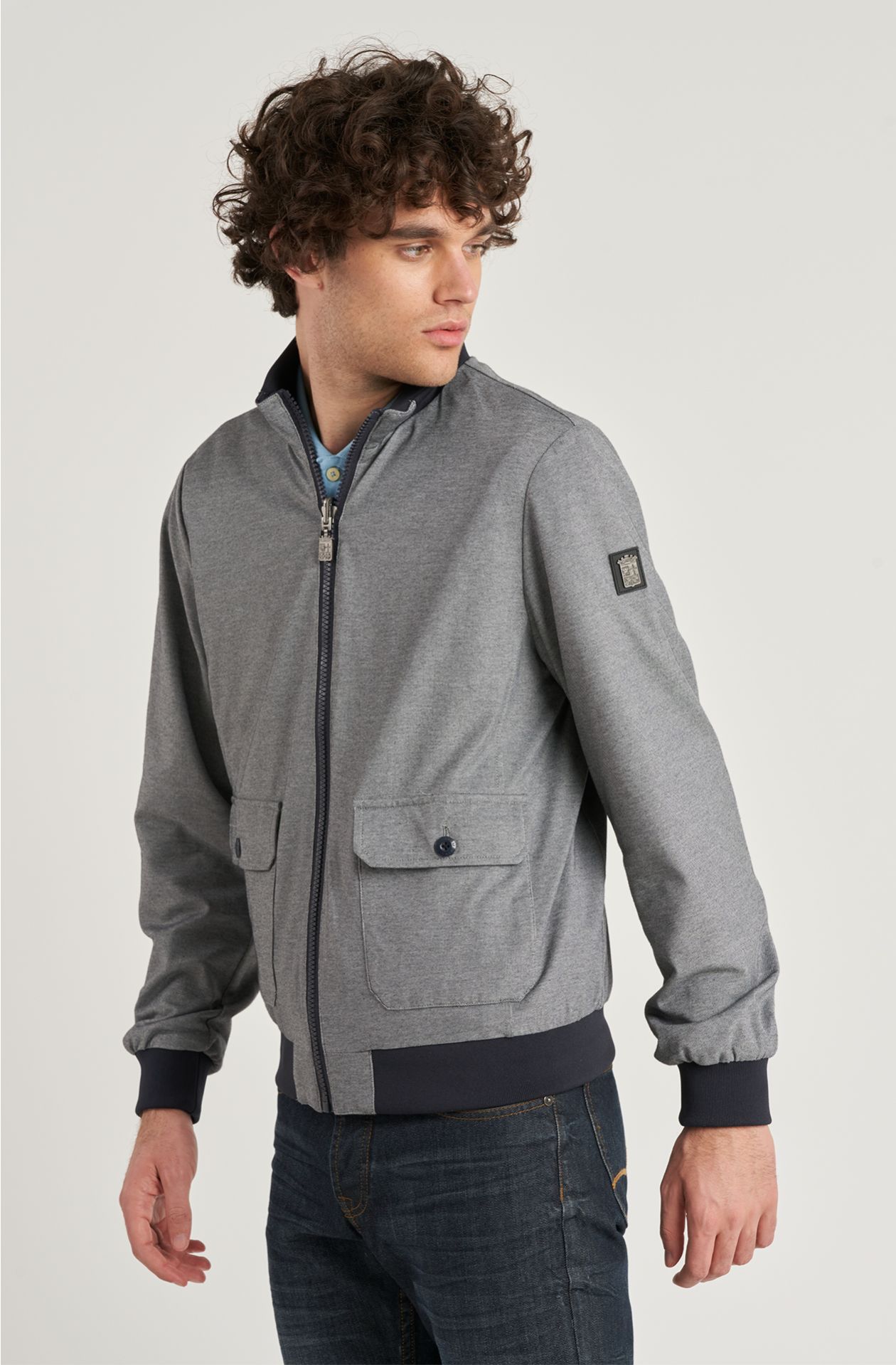 Reversible men's jacket