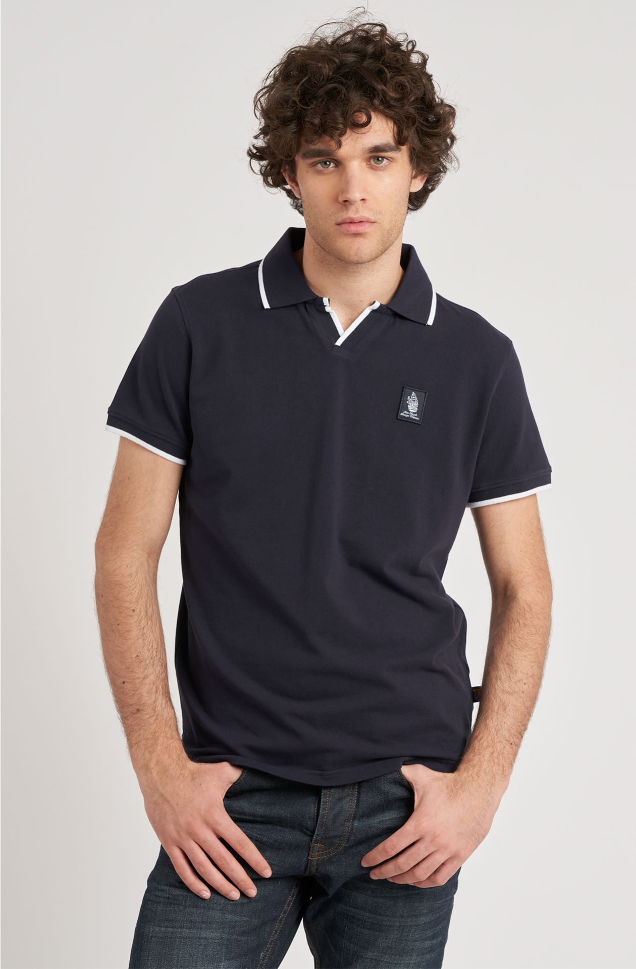 Amerigo Vespucci Men's Pique Polo