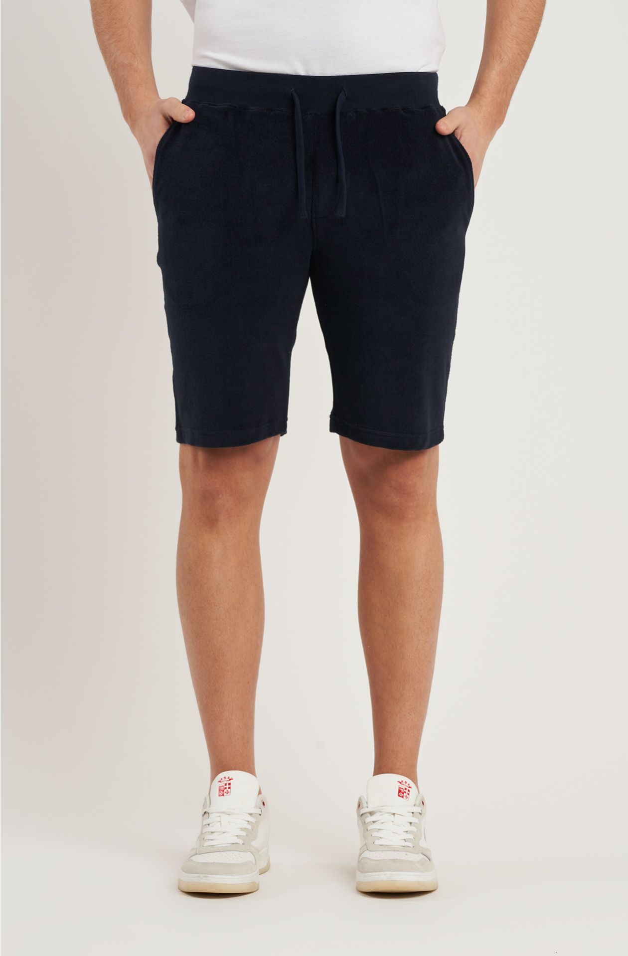 Men's Bermuda Shorts in Cotton Terry