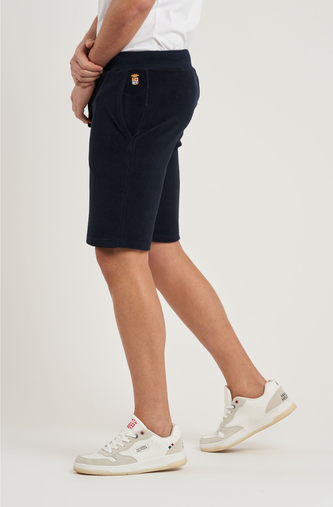 Men's Bermuda Shorts in Cotton Terry