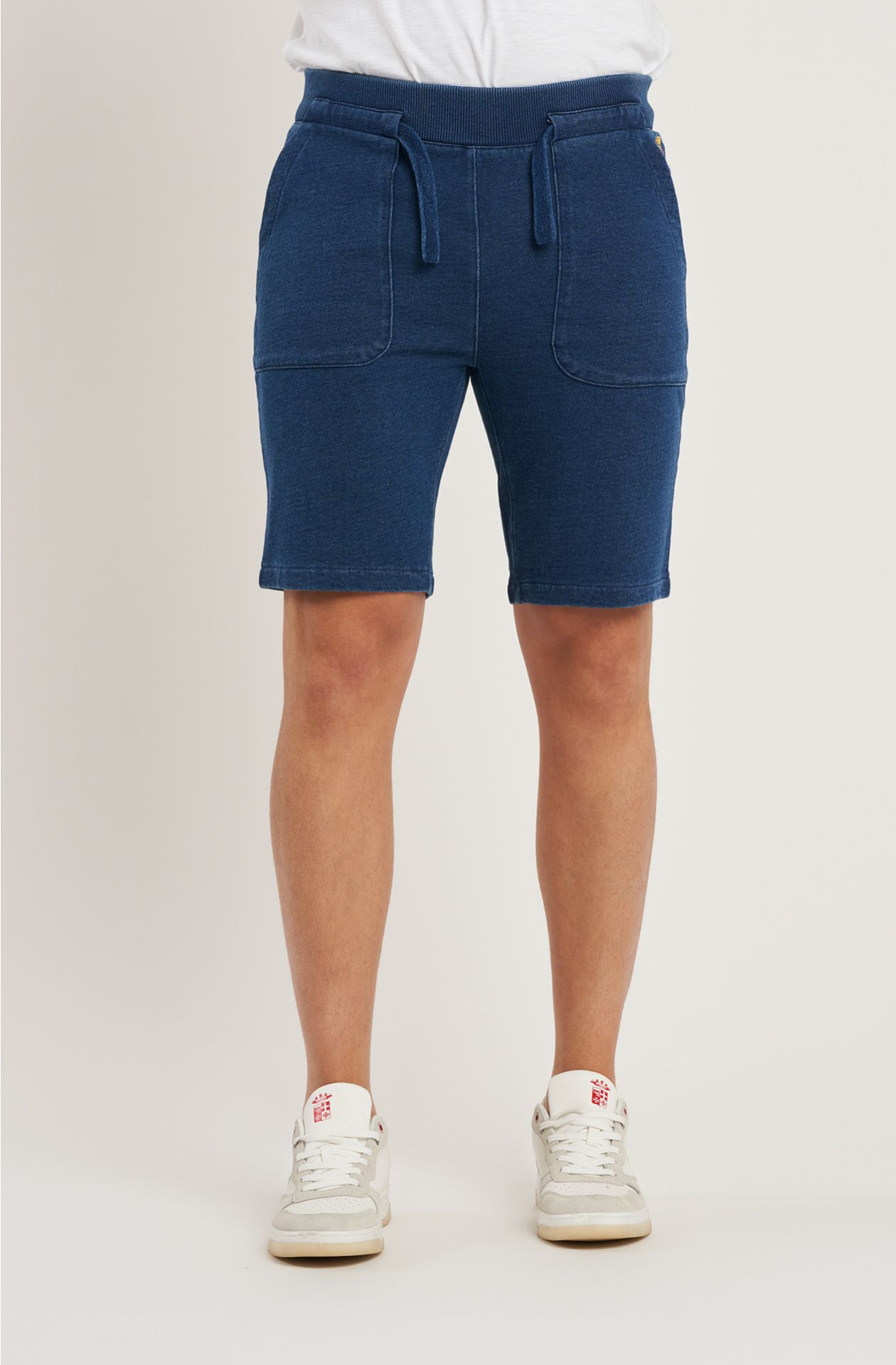 Men's Bermuda Shorts in Denim Jersey