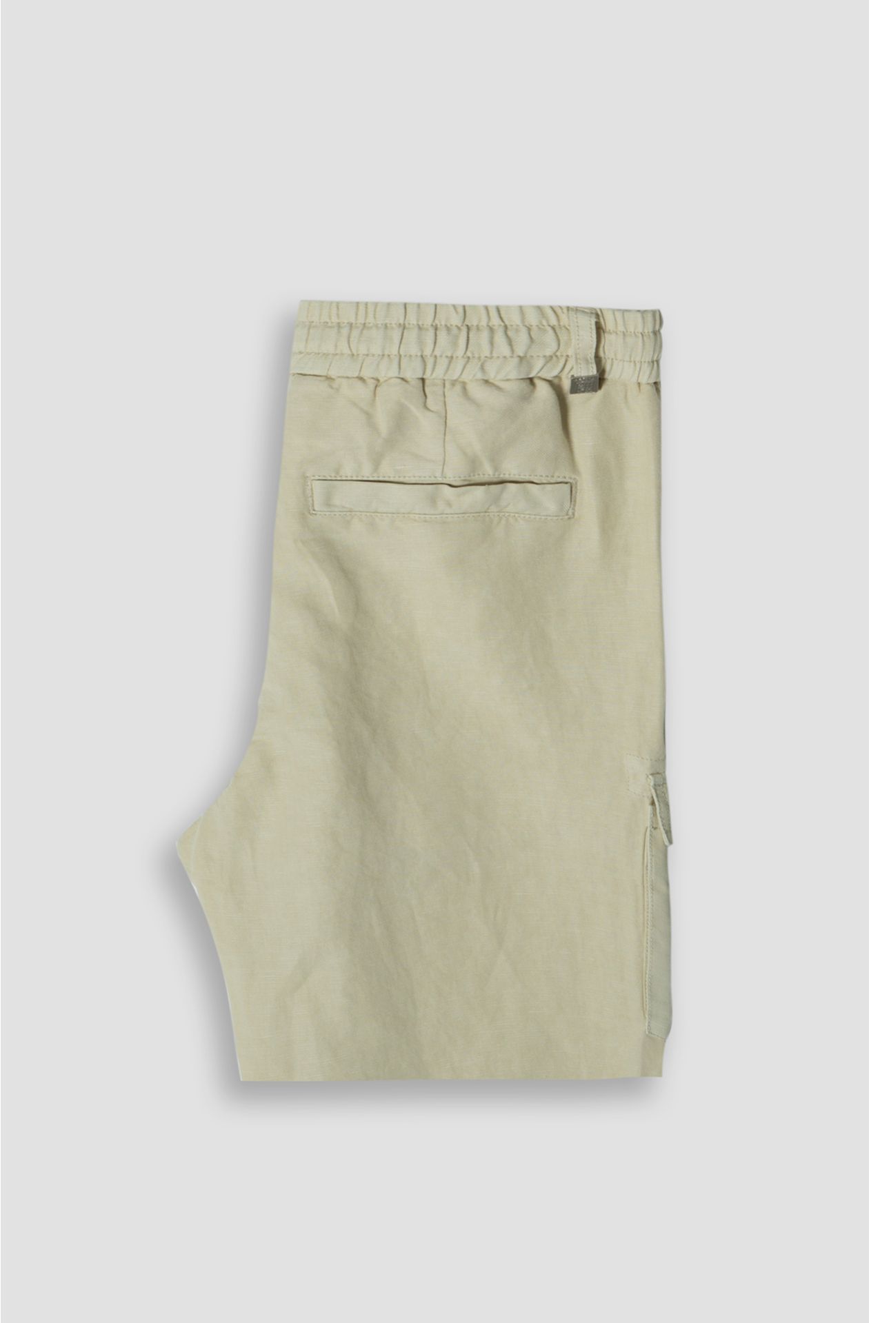 Pantaloni da uomo cargo in lino