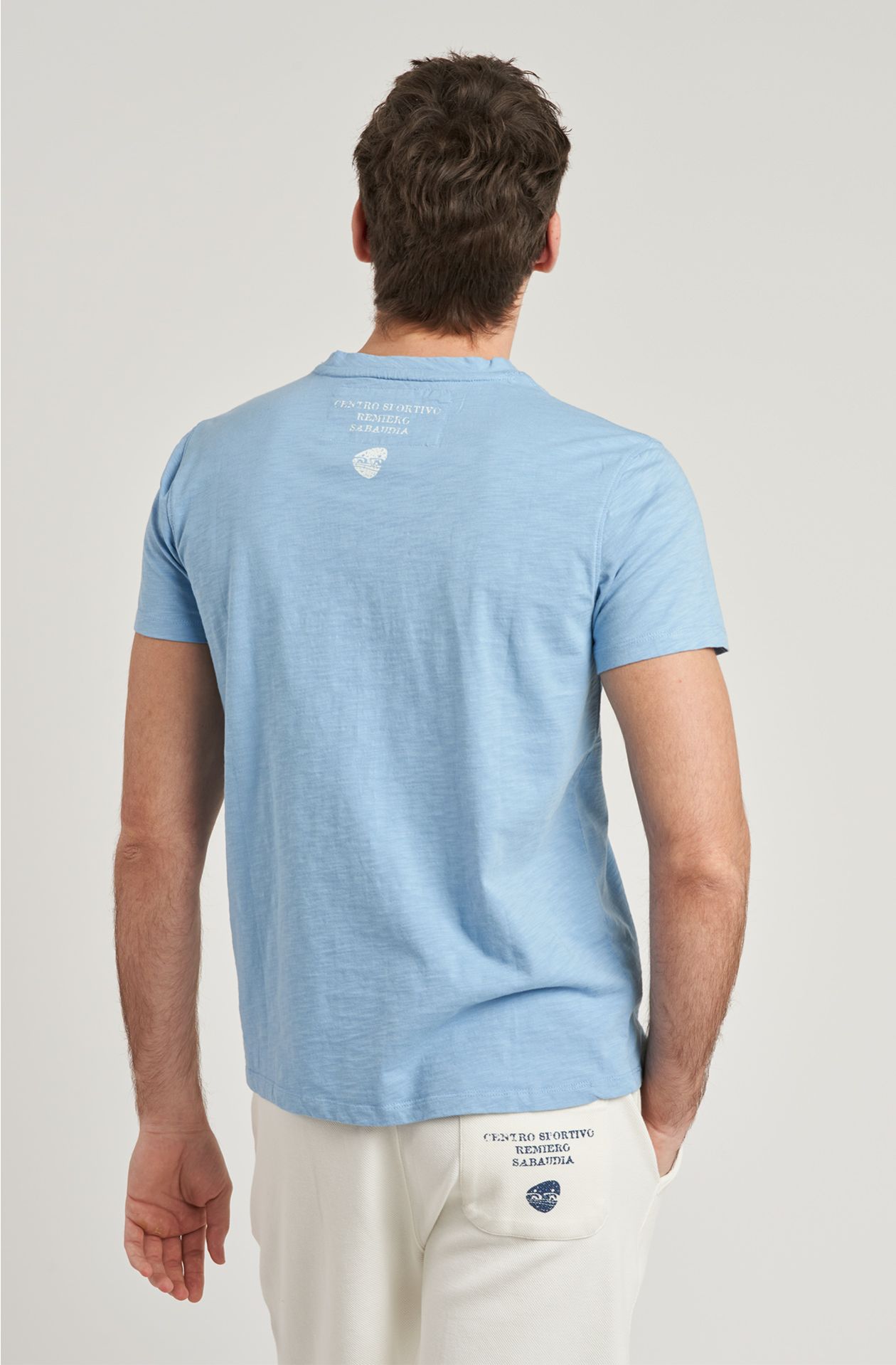 Rowing Team men's t-shirt in slub cotton