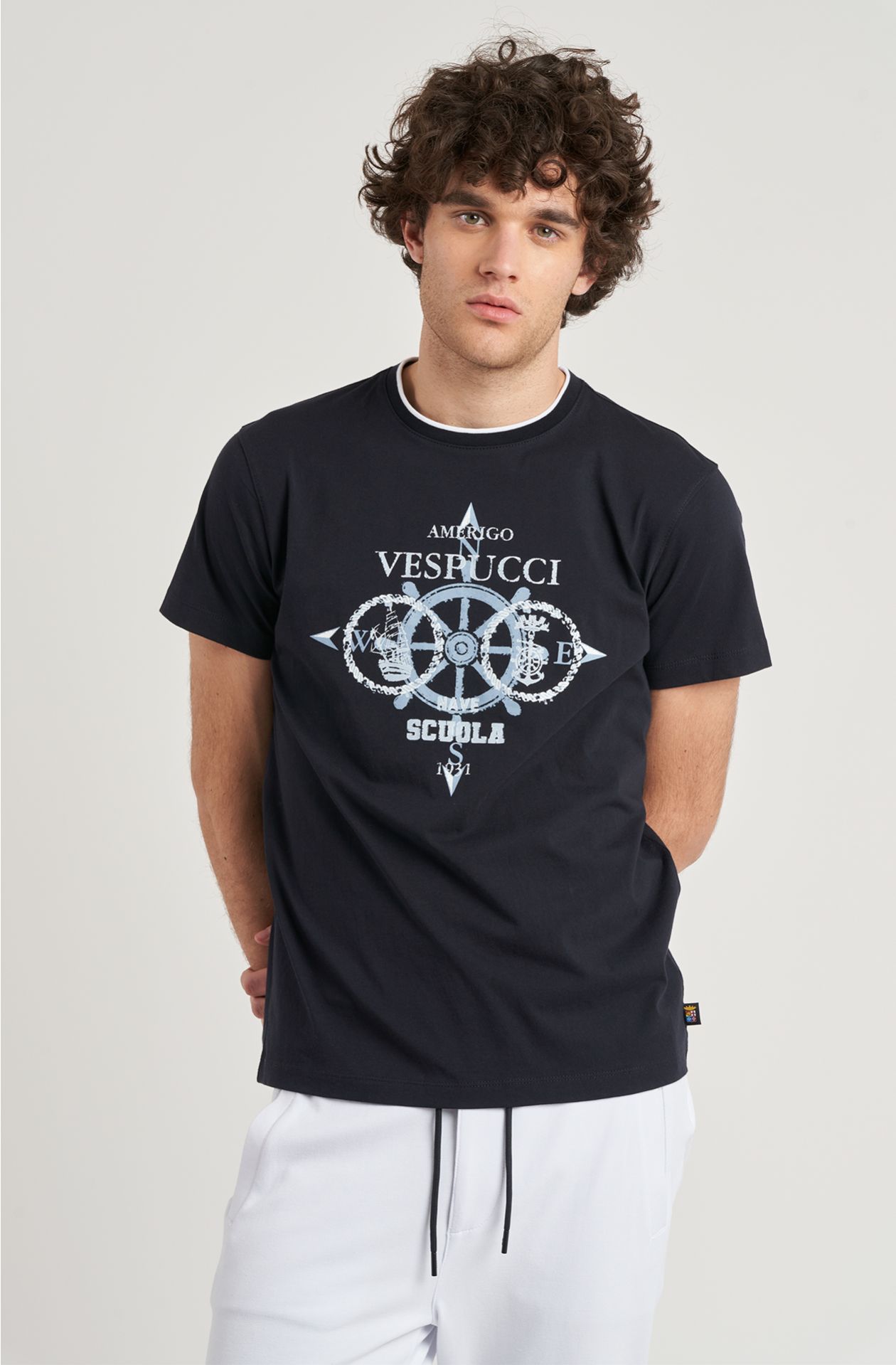 Amerigo Vespucci Men's Jersey Cotton T-Shirt