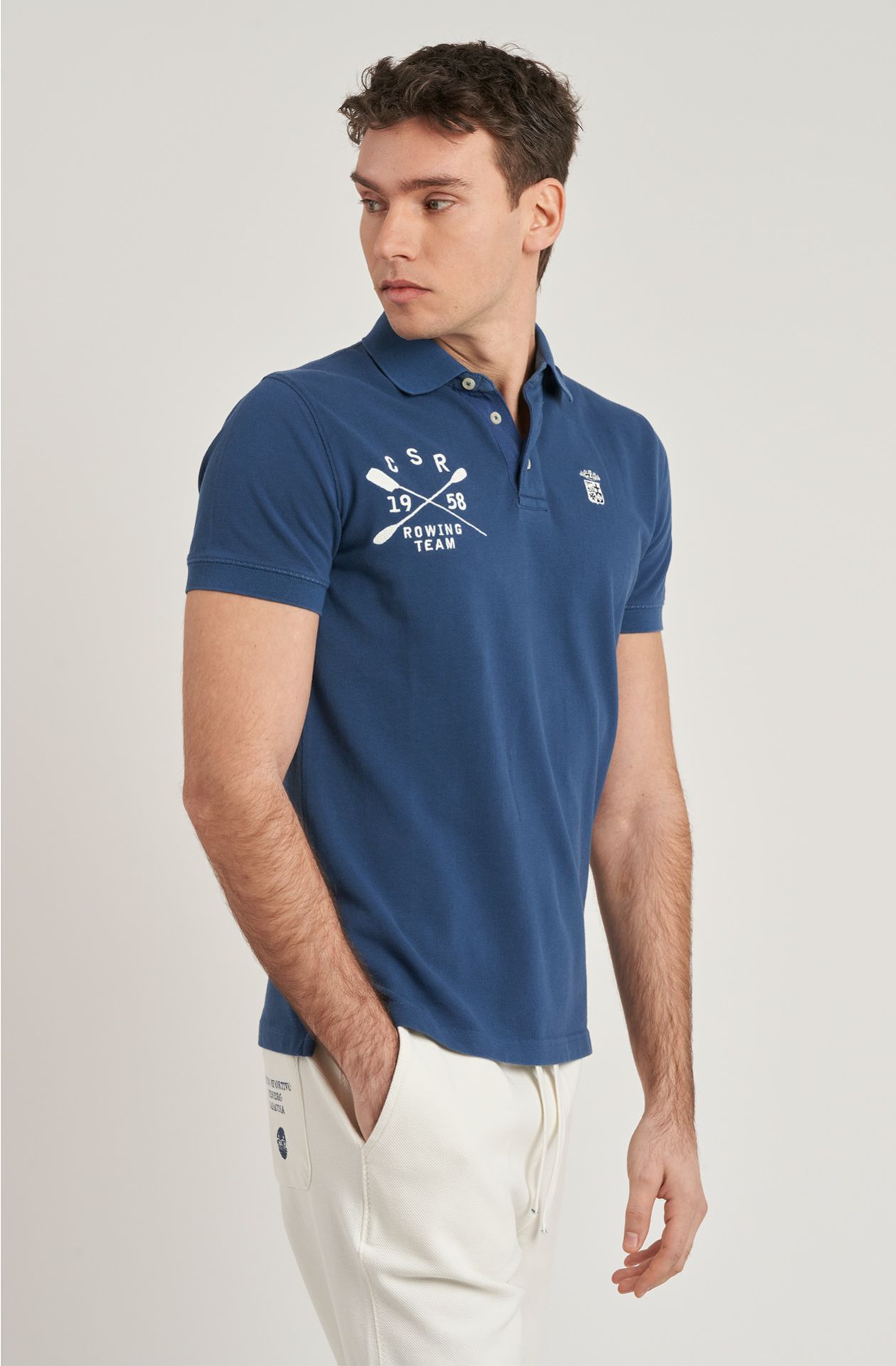 Rowing Team Pique Polo for Men