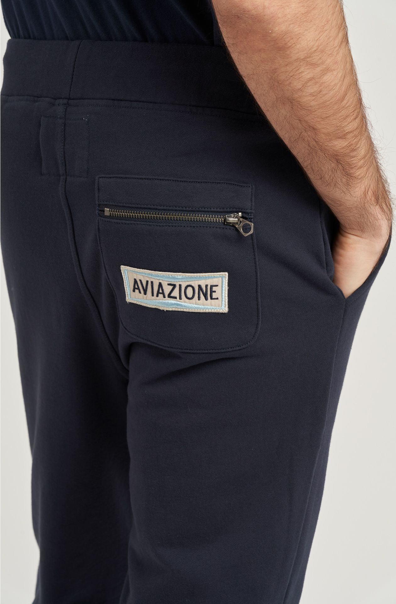 Jogger da uomo Aviazione Navale in cotone