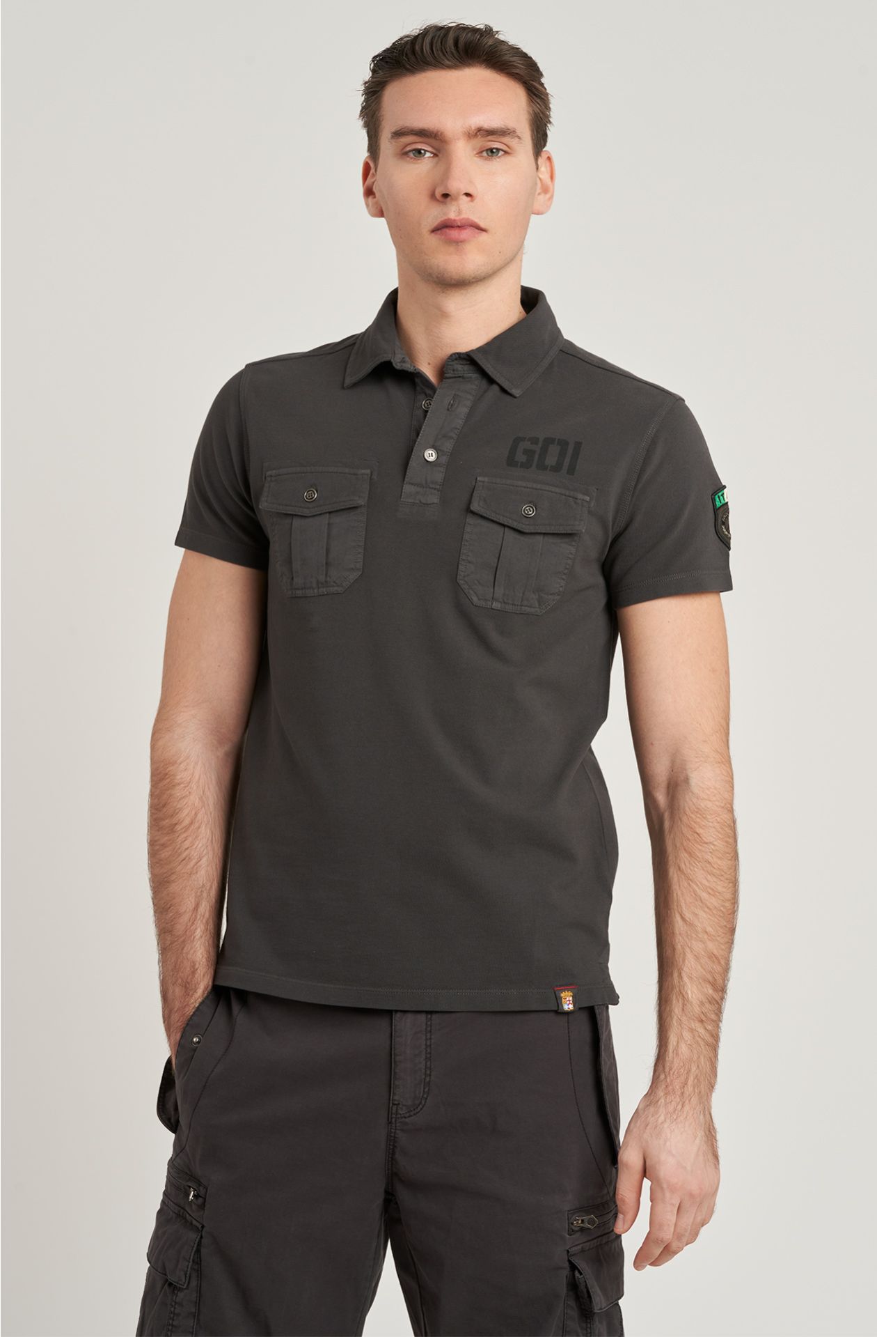 Arditi Incursori men's polo shirt in piquet