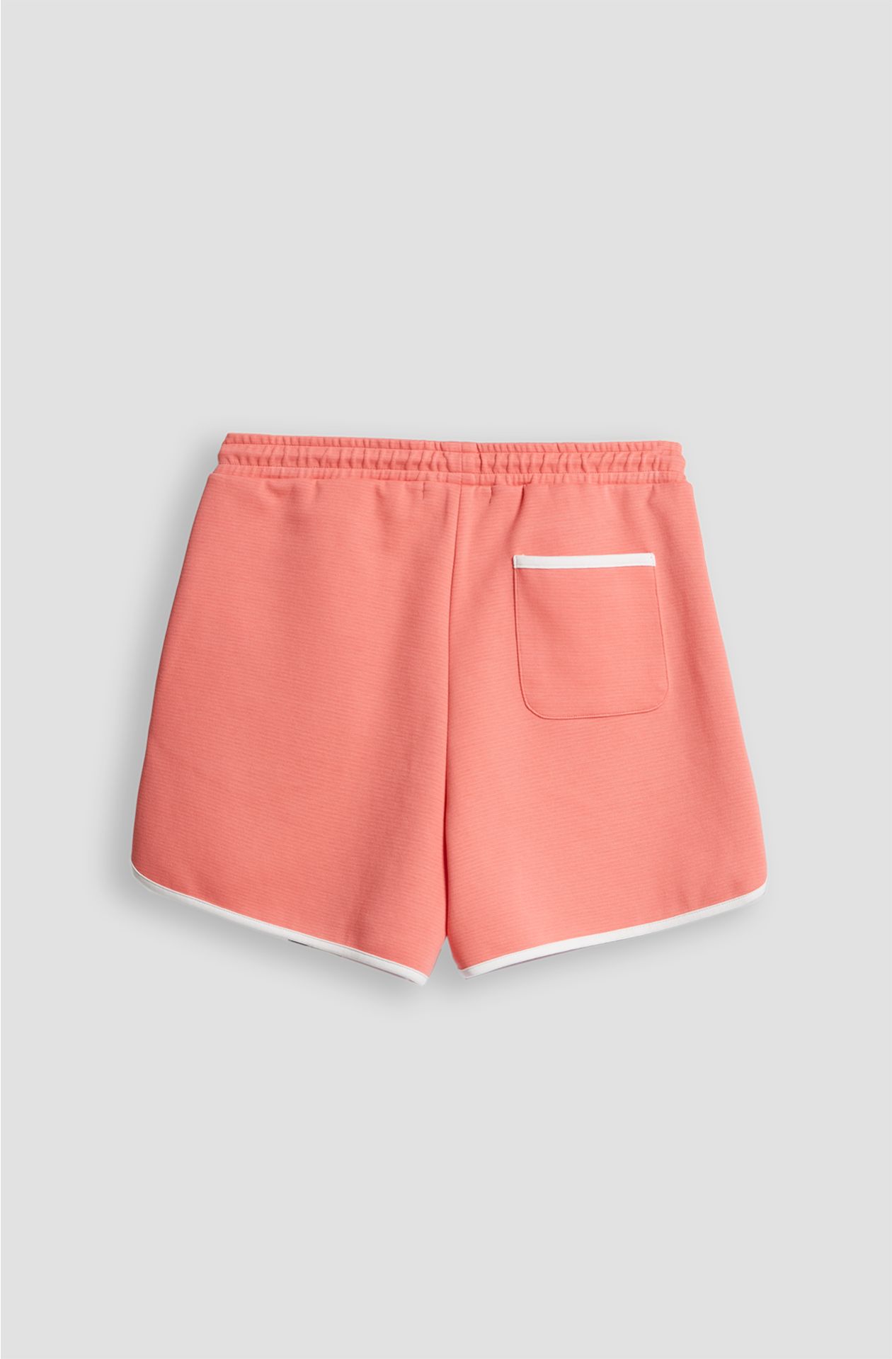 Women's Bermuda shorts in cotton and viscose blend