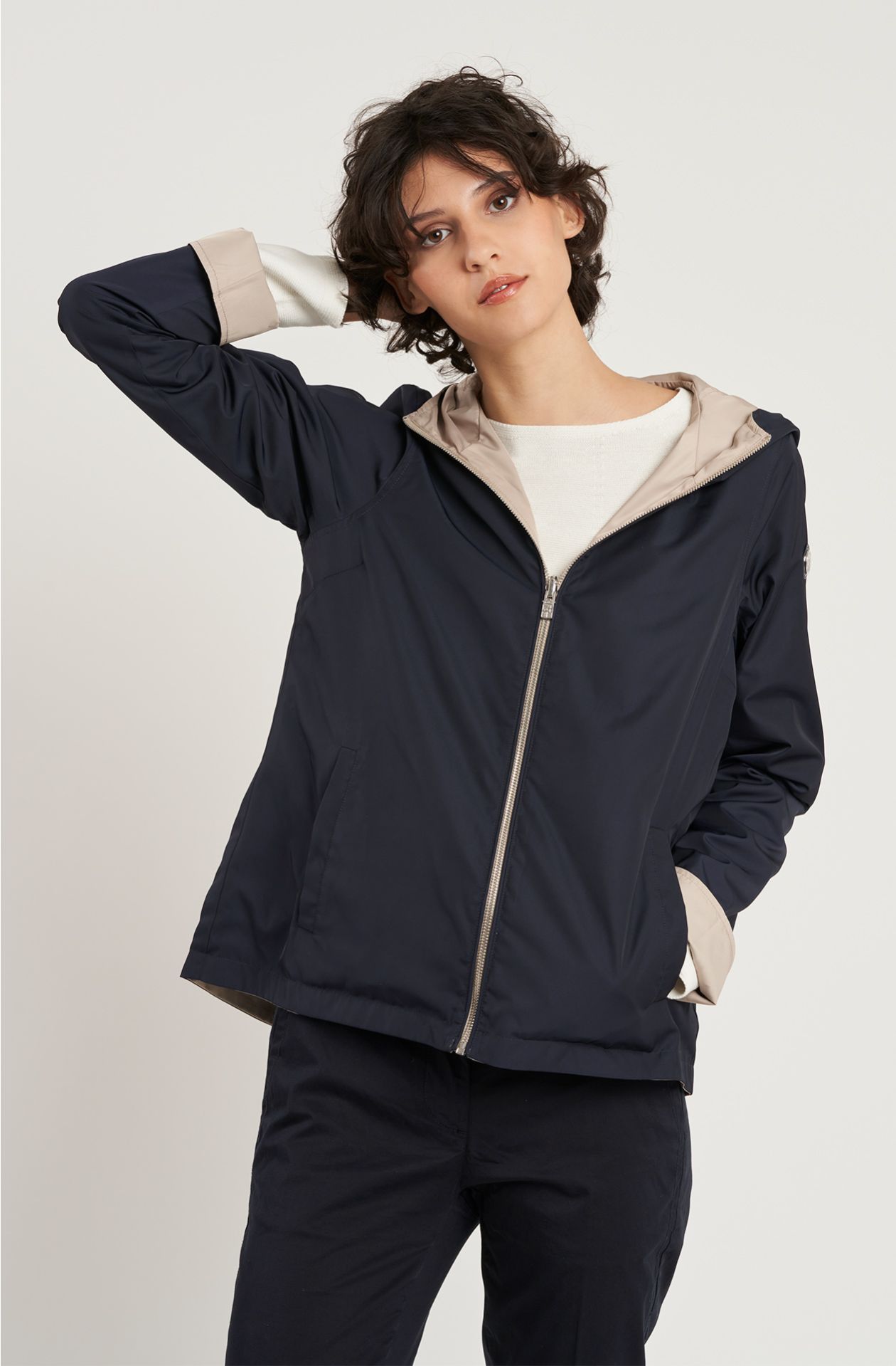 Women's Reversible Raincoat