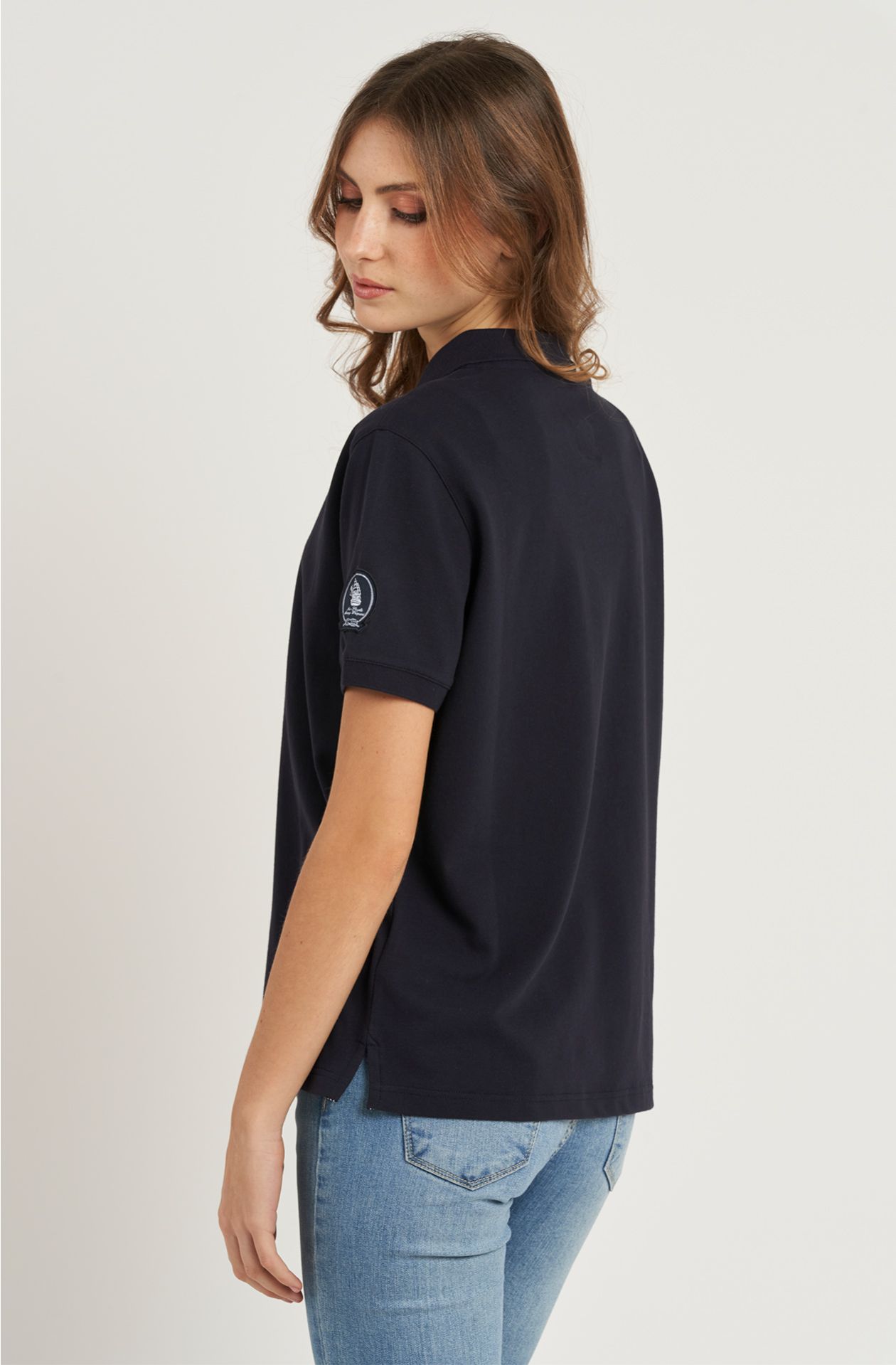 Amerigo Vespucci women's polo in pique cotton