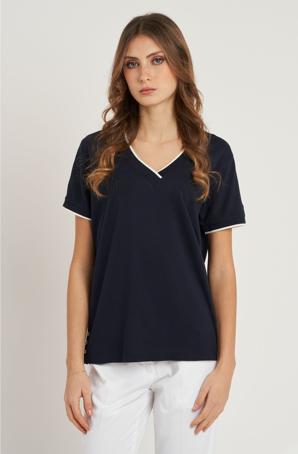 Women's Pique Cotton T-Shirt