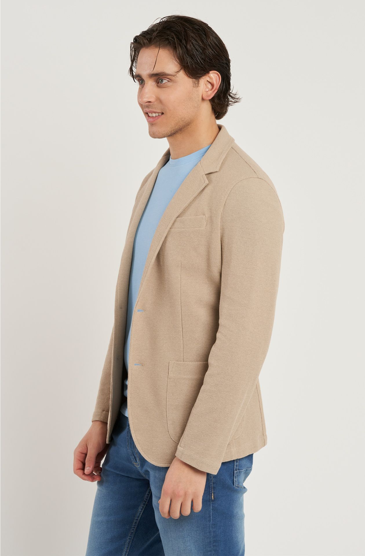 Blazer da uomo in cotone