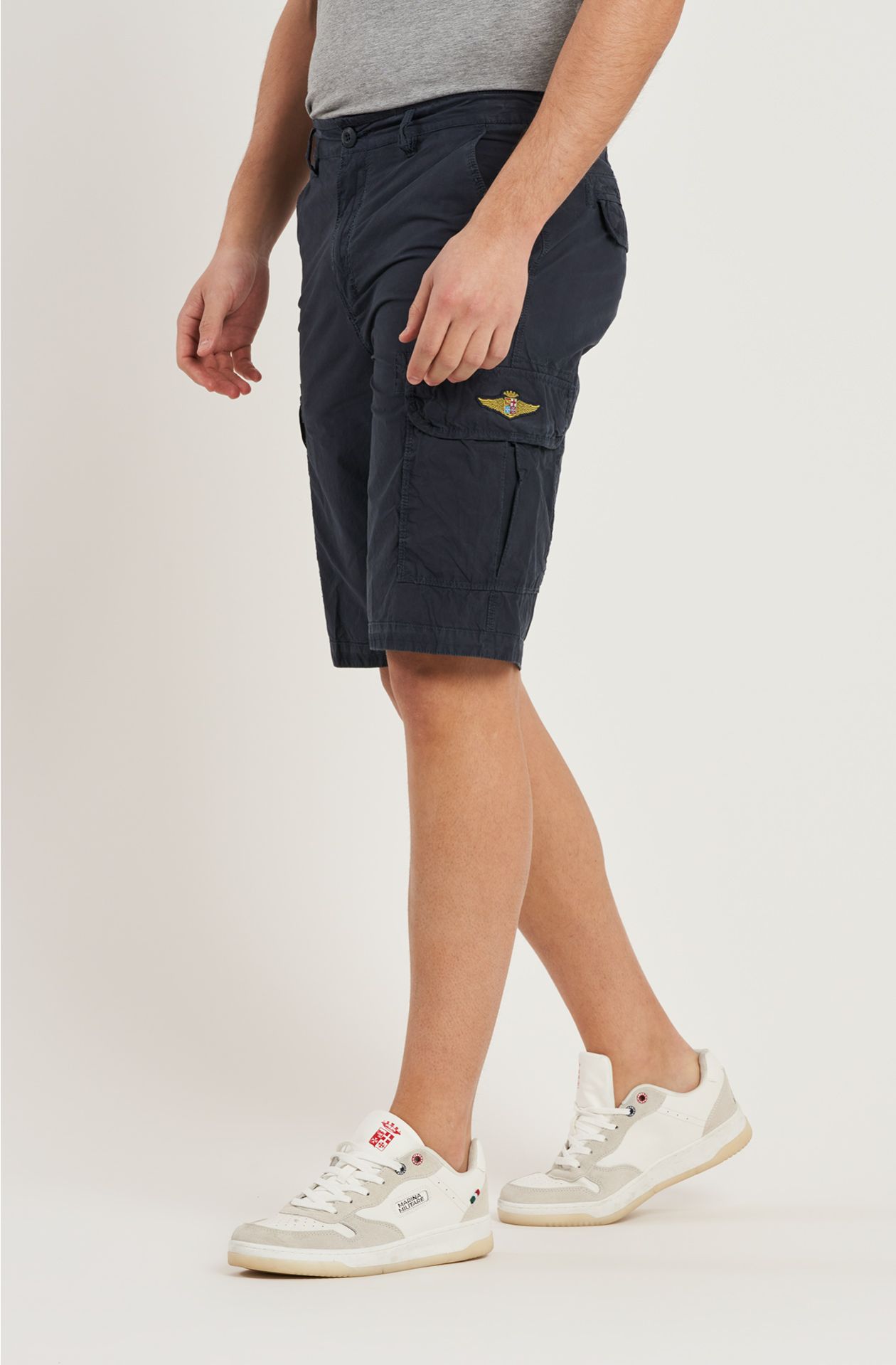 Men's cargo Bermuda shorts