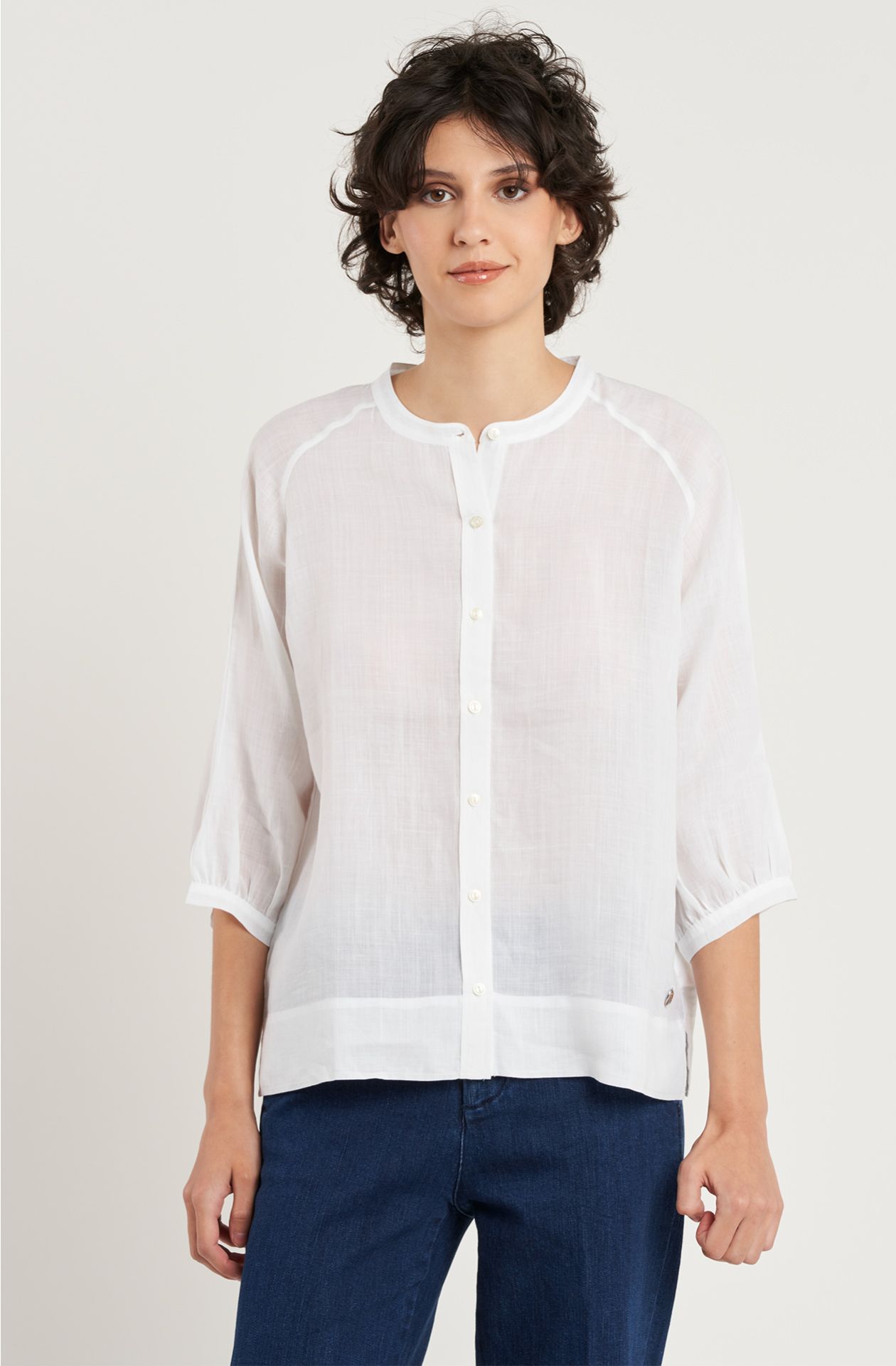 Camicia da donna in lino