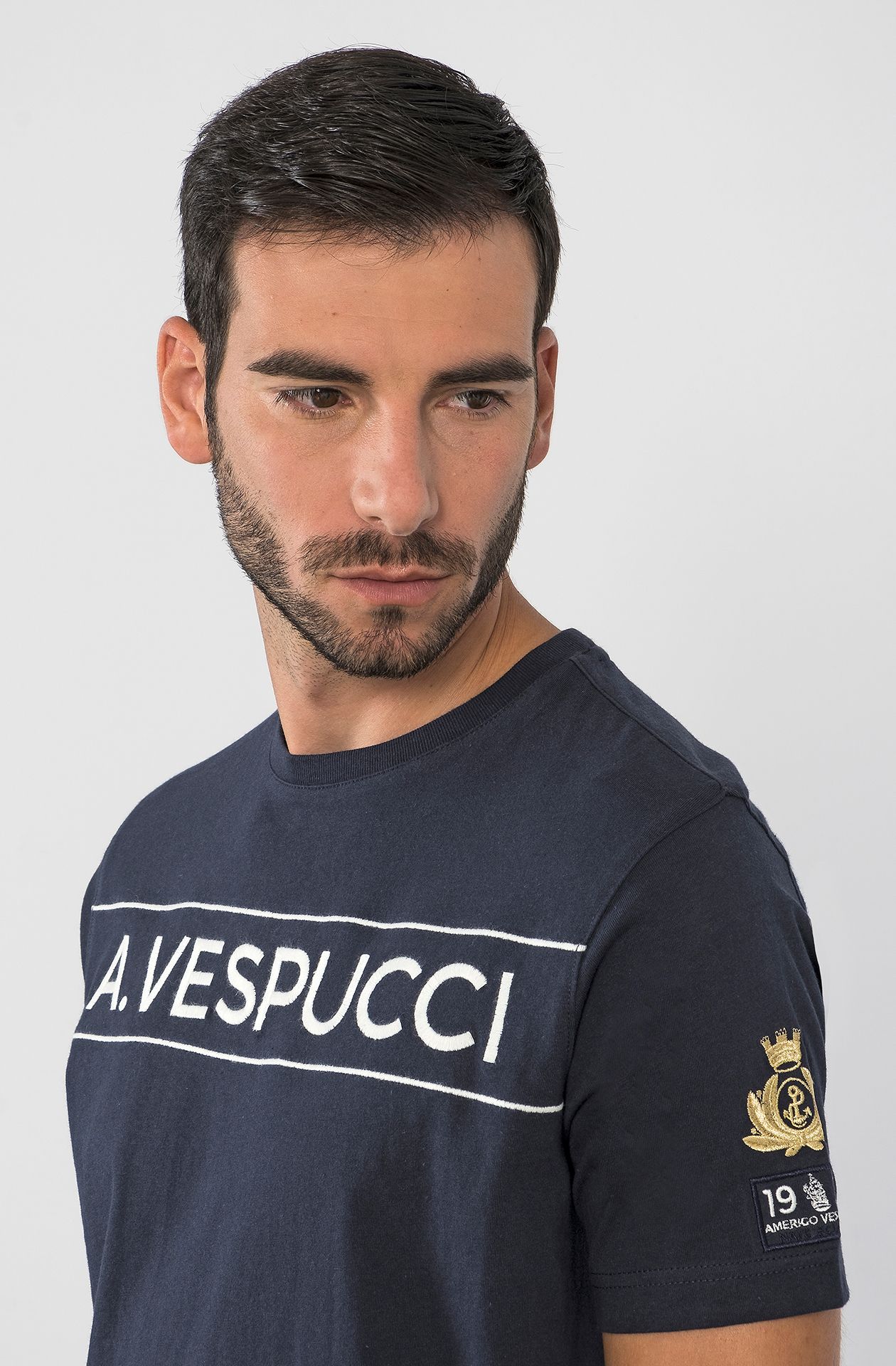 T SHIRT NAVE SCUOLA AMERIGO VESPUCCI