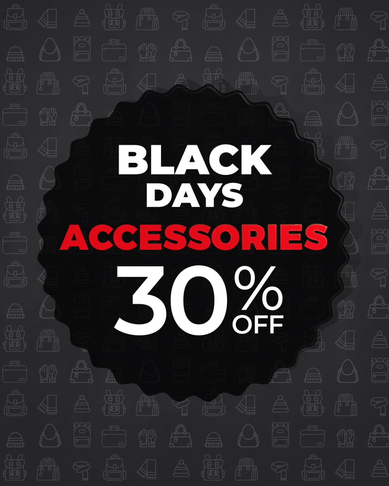 Black Days 30% off Accessories